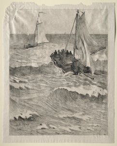 Marin scen, 1879.