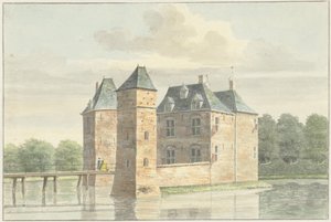 Moersbergens slott nära Doorn av Hendrik de Winter