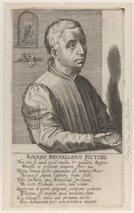 Roger van der Weyden den yngre, ca 1610 (gravyr) av Hendrik the Elder Hondius