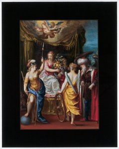 Minerva, Överflöd Och Fortune