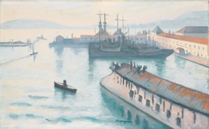 Das Depeschenboot von Henri-Charles Manguin