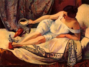 Kvinna som reser sig av Henri Charles Manguin