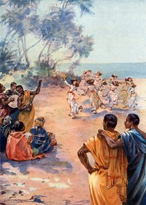 Utsikt över Tahiti under Pomare IV:s rege (1813-1877) (Utsikt över Tahiti vid Pomare IV:s tider