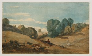 Utsikt nära Rom av Henri-Joseph Harpignies