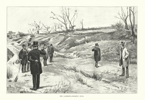 Duellen mellan Gambetta och Fourtou (gravyr)