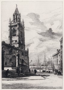 St Nicholas Church, Liverpool (etsning)