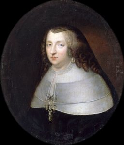 Porträtt av Anne av Österrike 1601-1666