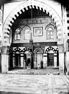 Moskén i Kaid-Bey, Kairo, Egypten, 1887