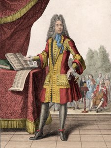 Porträtt av Jean-Baptiste Lully (1632-1687)