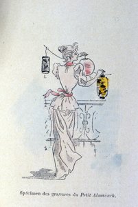 En kvinna med papperslyktor av Henri Boutet