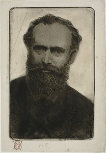Porträtt av Manet