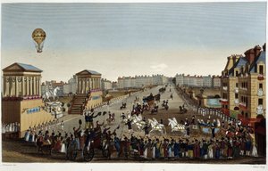 Hans Majestät Ludvig XVIII:s inträde till Paris av Henri Courvoisier-Voisin