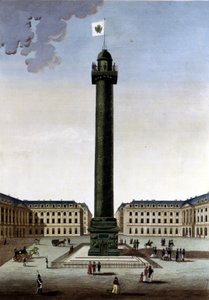 Place Vendôme - i ""Views of Paris"" av Courvoisier