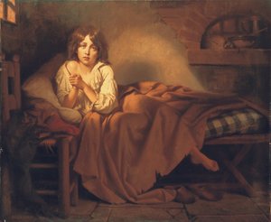 Dauphin Louis XVII i tempelfängelset, 1851