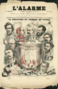 Illustration av Henri Demare (1846-1888) för omslaget till L