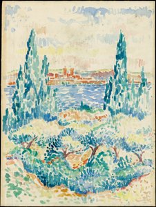 Antibes av Henri-Edmond Cross