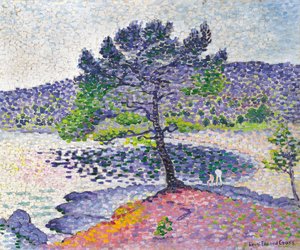 Strand, kvällseffekt, 1902 av Henri Edmond Cross