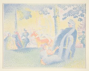 Champs Elysees av Henri-Edmond Cross