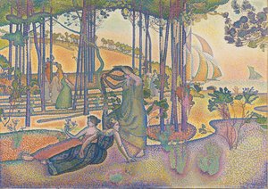 Kvällsluften av Henri-Edmond Cross