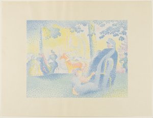 Champs Elysees av Henri-Edmond Cross