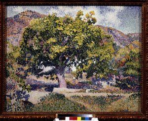 Nära mitt hus av Henri-Edmond Cross