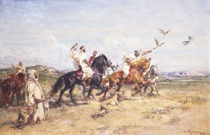 Falkjakten; La Chasse au Falcon, 1923
