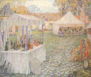 Båsen av Henri Eugene Augustin Le Sidaner