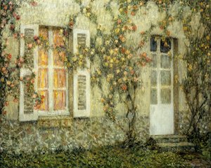 Rosornas hus; Rosornas hus av Henri Eugene Augustin Le Sidaner