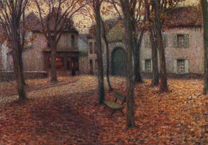 Byn på hösten, c1915