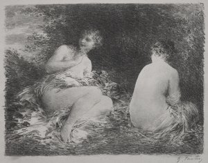 Badgäster av Henri Fantin-Latour