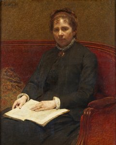 Konstnärens hustru av Henri Fantin-Latour