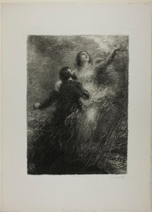 Finalen av den flygande holländaren, andra plattan av Henri Fantin-Latour