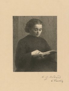 Läsande kvinna av Henri Fantin-Latour