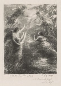 Paradiset och Peri av Henri Fantin-Latour