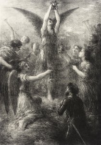 Förspel till Lohengrin av Henri Fantin-Latour