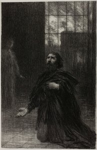 Rienzi, Akt V: Rienzis bön av Henri Fantin-Latour