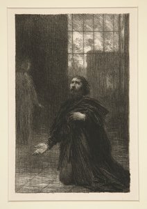 Rienzi: akt V, Rienzis bön av Henri Fantin-Latour