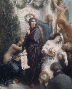 The Anniversary (Hyllning till Hector Berlioz) av Henri Fantin-Latour