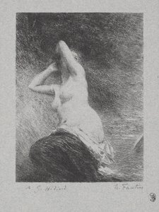 Ariadne av Ignace Henri Jean Fantin-Latour