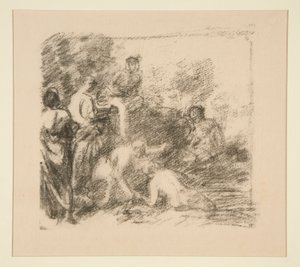 Badgäster av Ignace Henri Jean Fantin Latour