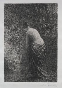 Badande Stående av Ignace Henri Jean Fantin-Latour