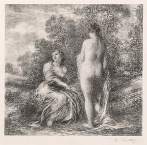 Badgäster av Ignace Henri Jean Fantin Latour