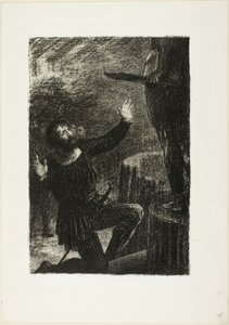 Benvenuto Cellini, Act III: The Casting of Perseus av Ignace Henri Jean Fantin-Latour