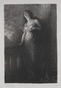 Anförtroende i natten av Ignace Henri Jean Fantin-Latour