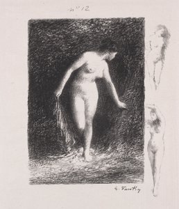 Diane av Ignace Henri Jean Fantin-Latour
