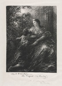 Duett av trojanerna av Ignace Henri Jean Fantin-Latour