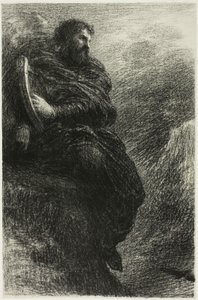 Harold i Italien: I bergen av Ignace Henri Jean Fantin Latour