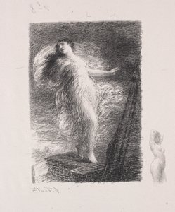 Den unge Tarentinen av Ignace Henri Jean Fantin Latour