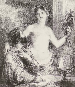 Musikern av Ignace Henri Jean Fantin-Latour