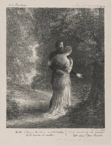 Kärleksdikter (tredje plattan) av Ignace Henri Jean Fantin Latour